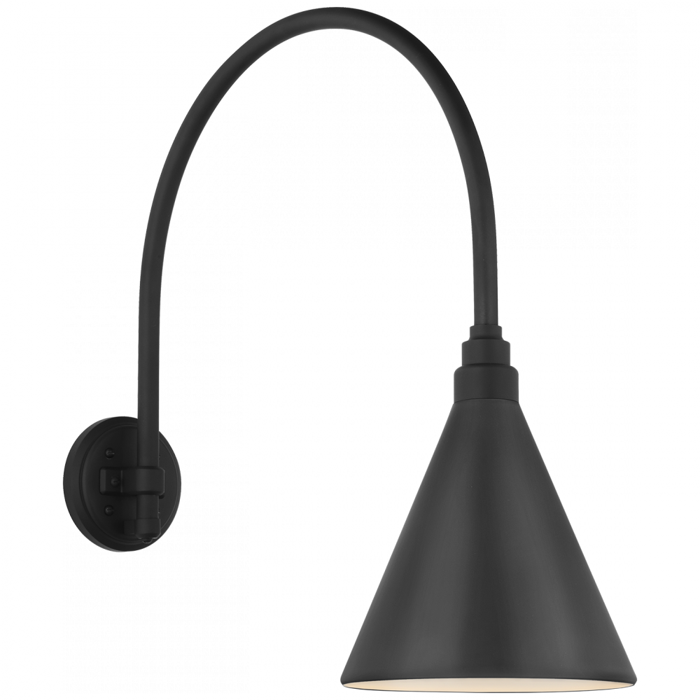 Academy 19.5" Arched Mack Barn Light