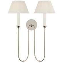 Visual Comfort & Co. Signature Collection AL 2084PN-SP - Ingela 24" Double Sconce