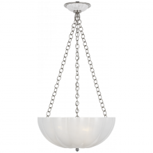 Visual Comfort & Co. Signature Collection ARN 5017PN-WSG - Rosehill 16" Bowl Chandelier