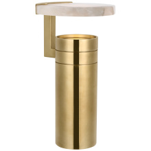 Visual Comfort & Co. Signature Collection KW 3105AB-ALB - Melange 9" Rechargeable Floating Disc Accent Lamp