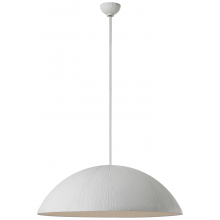 Visual Comfort & Co. Signature Collection KW 5041PW-WG - Utopia 30" Sculpted Pendant