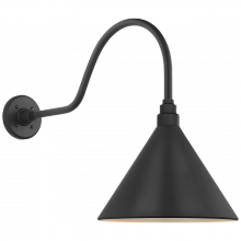 Visual Comfort & Co. Signature Collection TOB 2802MBK/S11-MBK - Academy 23" Flynn Barn Light