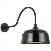 Visual Comfort & Co. Signature Collection TOB 2802MBK/S6-G - Academy 23" Flynn Barn Light