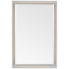 Visual Comfort & Co. Signature Collection TOB 2965WHT/PN - Tricia 24" Illuminated Rectangular Mirror