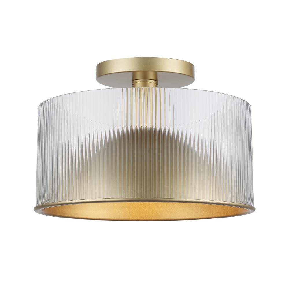 1 - Light Quartz Serenade Semi-Flush Mount