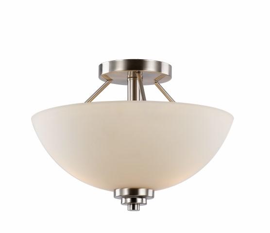 Mod Pod 2-Light, 13.5-in. Semi Flush Ceiling Light