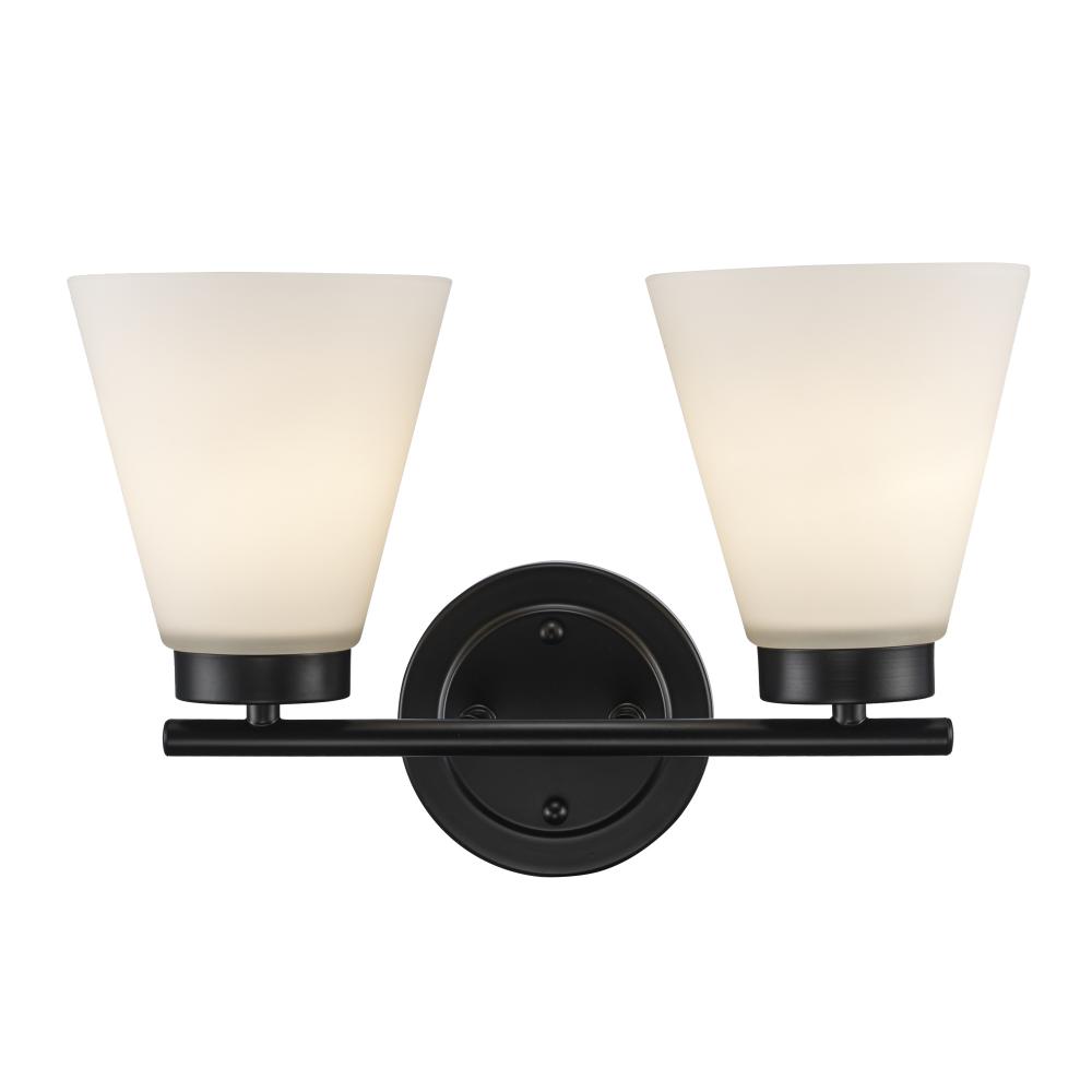 Fifer Vanity Lighting Black