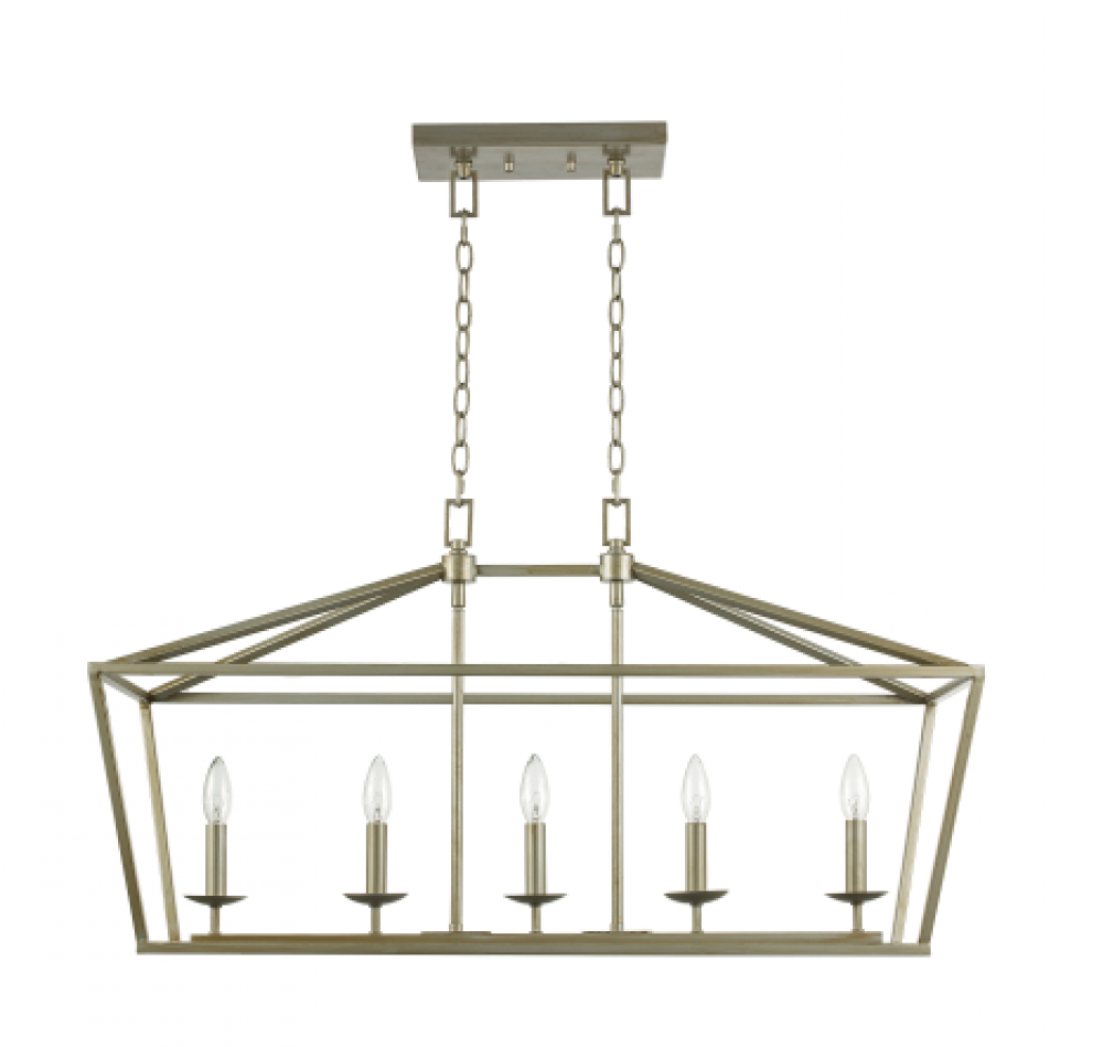 Lacey 12" Pendant Style Cage Chandelier