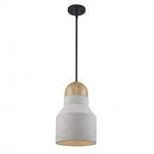 Trans Globe PND-2266 BK - UrbanConcrete 1 - Light Single Pendant