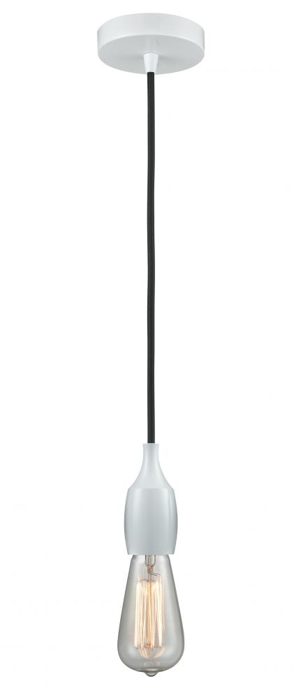 Chelsea - 1 Light - 2 inch - White - Cord hung - Mini Pendant