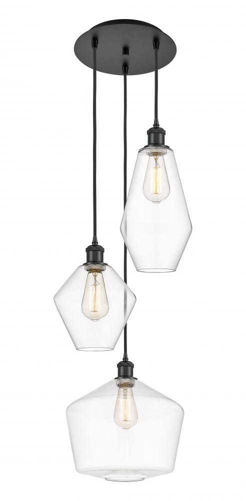 Cindyrella 3 Light 14 inch Multi-Pendant