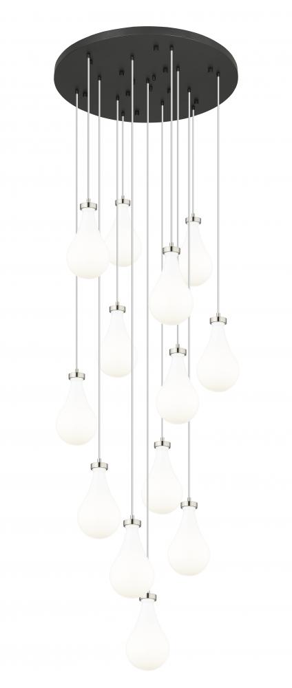 Owego - 13 Light - 32 inch - Brushed Satin Nickel - Multi Pendant