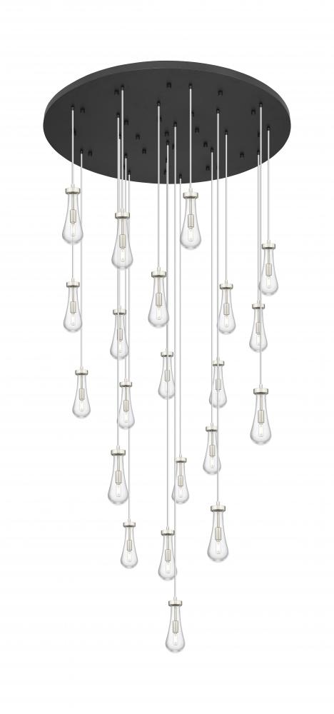 Owego - 21 Light - 48 inch - Brushed Satin Nickel - Multi Pendant