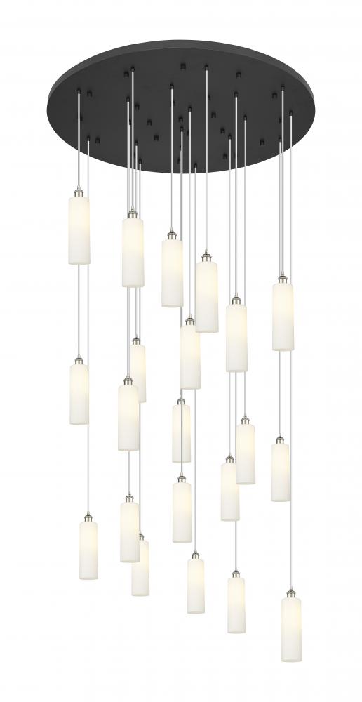 Crown Point - 21 Light - 48 inch - Polished Nickel - Multi Pendant