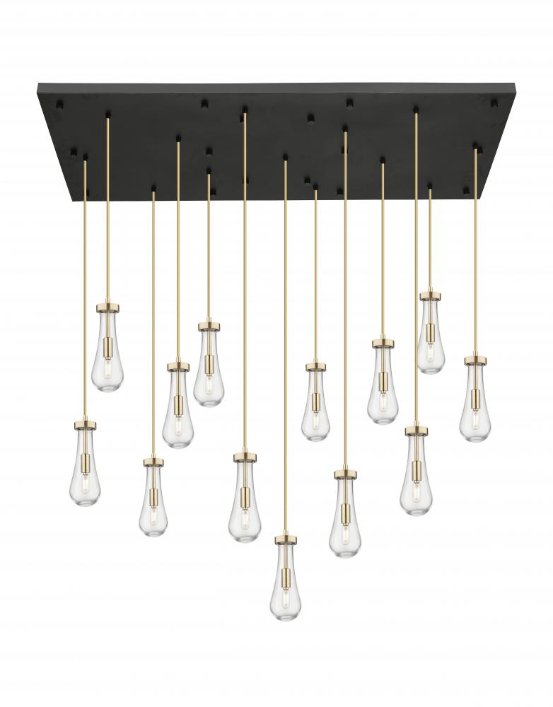Owego - 13 Light - 54 inch - Champagne Bronze - Multi Pendant