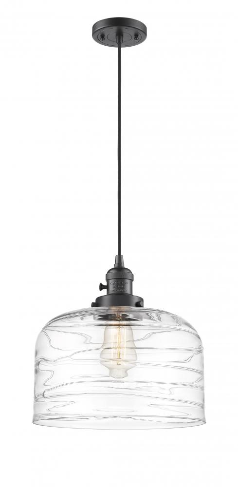 Bell - 1 Light - 12 inch - Oil Rubbed Bronze - Cord hung - Mini Pendant