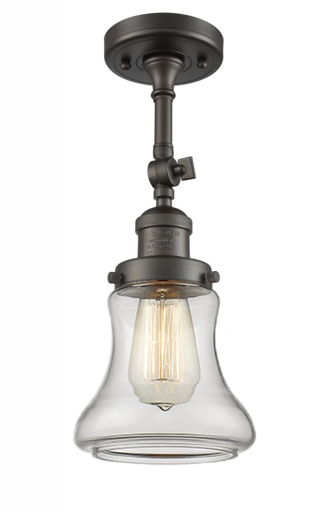 Bellmont - 1 Light - 6 inch - Oil Rubbed Bronze - Adjustable Semi-Flush Mount