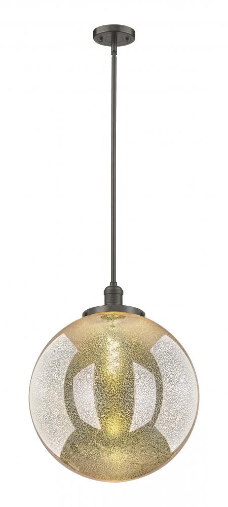 Beacon - 1 Light - 18 inch - Oil Rubbed Bronze - Stem Hung - Pendant