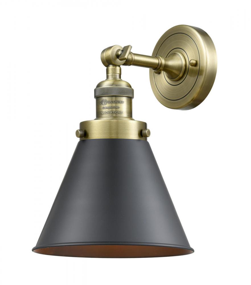 Appalachian - 1 Light - 8 inch - Antique Brass - Adjustable Sconce
