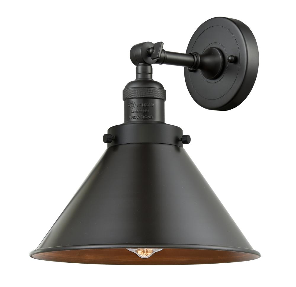 Briarcliff - 1 Light - 10 inch - Oil Rubbed Bronze - Adjustable Sconce