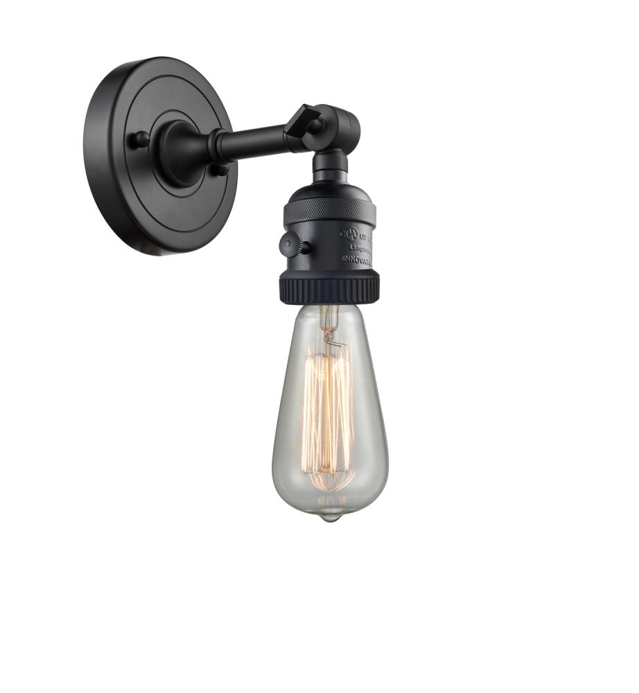 Bare Bulb Sconce With Switch