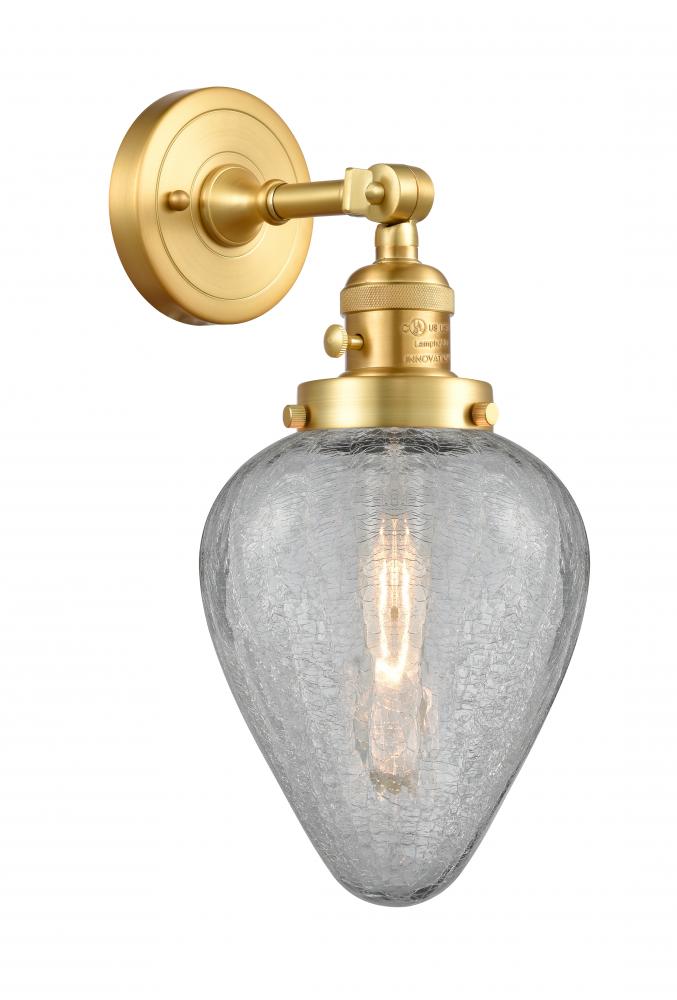 Geneseo - 1 Light - 7 inch - Satin Gold - Adjustable Sconce