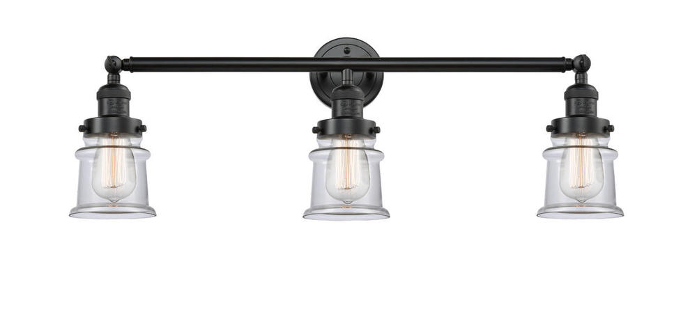 Canton - 3 Light - 30 inch - Oil Rubbed Bronze - Bath Vanity Light