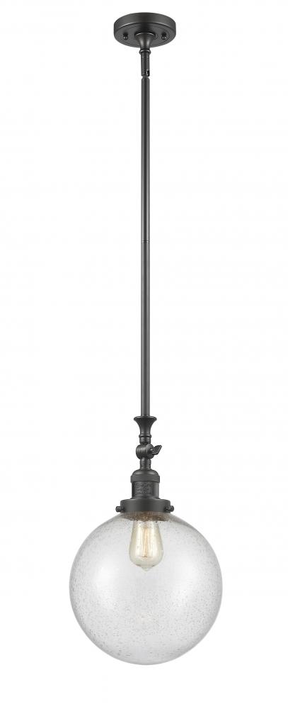 Beacon - 1 Light - 10 inch - Oil Rubbed Bronze - Stem Hung - Adjustable Mini Pendant