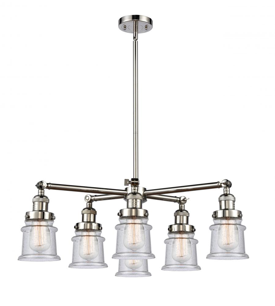 Small Canton 6 Light Chandelier