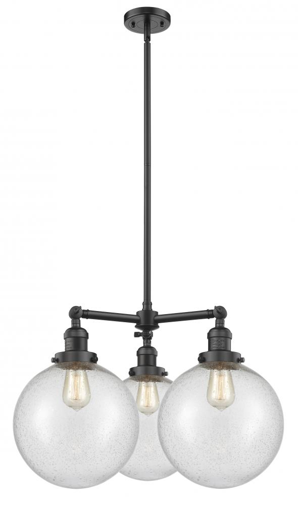 Beacon - 3 Light - 24 inch - Oil Rubbed Bronze - Stem Hung - Chandelier