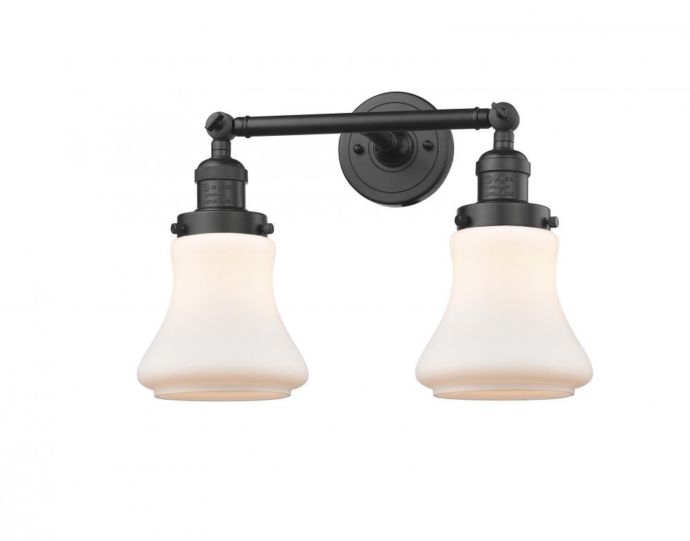 Bellmont - 2 Light - 17 inch - Oil Rubbed Bronze - Bath Vanity Light