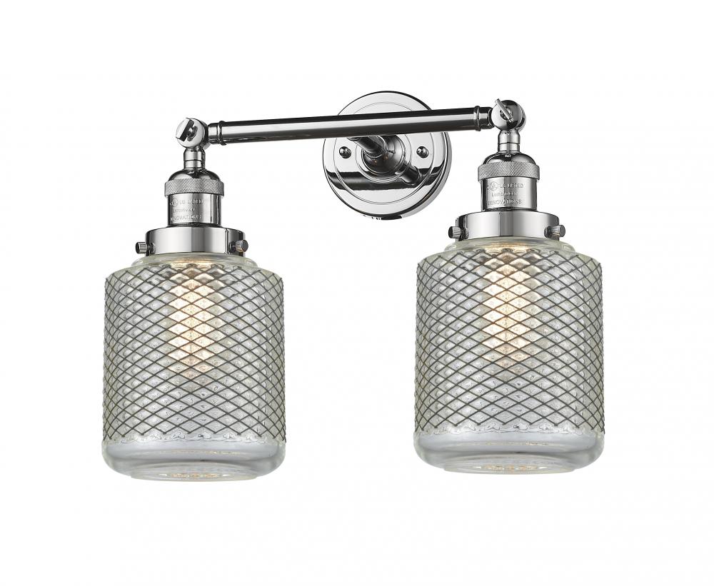 Stanton - 2 Light - 16 inch - Polished Chrome - Bath Vanity Light