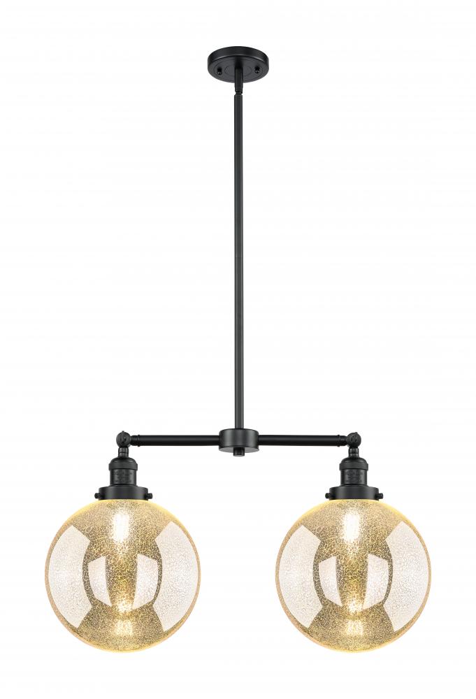 Beacon - 2 Light - 25 inch - Oil Rubbed Bronze - Stem Hung - Adjustable Island Light