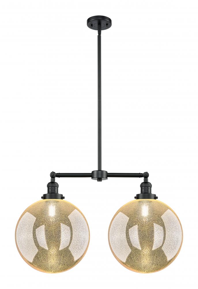 Beacon - 2 Light - 27 inch - Oil Rubbed Bronze - Stem Hung - Adjustable Island Light