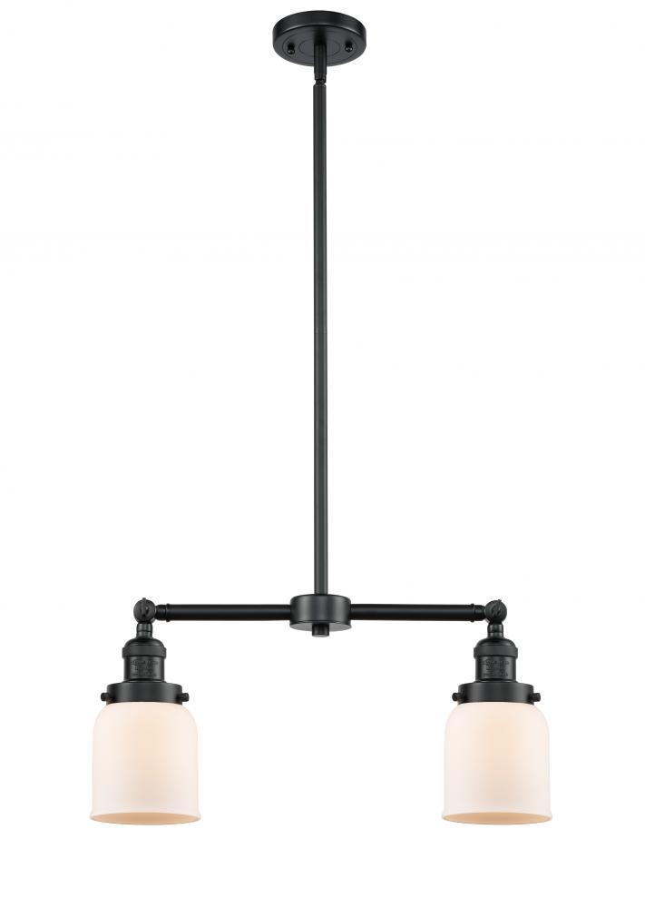 Bell - 2 Light - 21 inch - Oil Rubbed Bronze - Stem Hung - Adjustable Island Light
