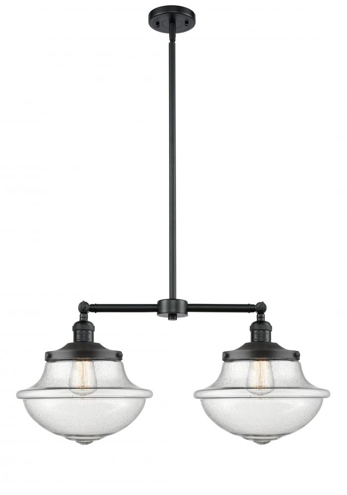 Oxford - 2 Light - 25 inch - Oil Rubbed Bronze - Stem Hung - Island Light