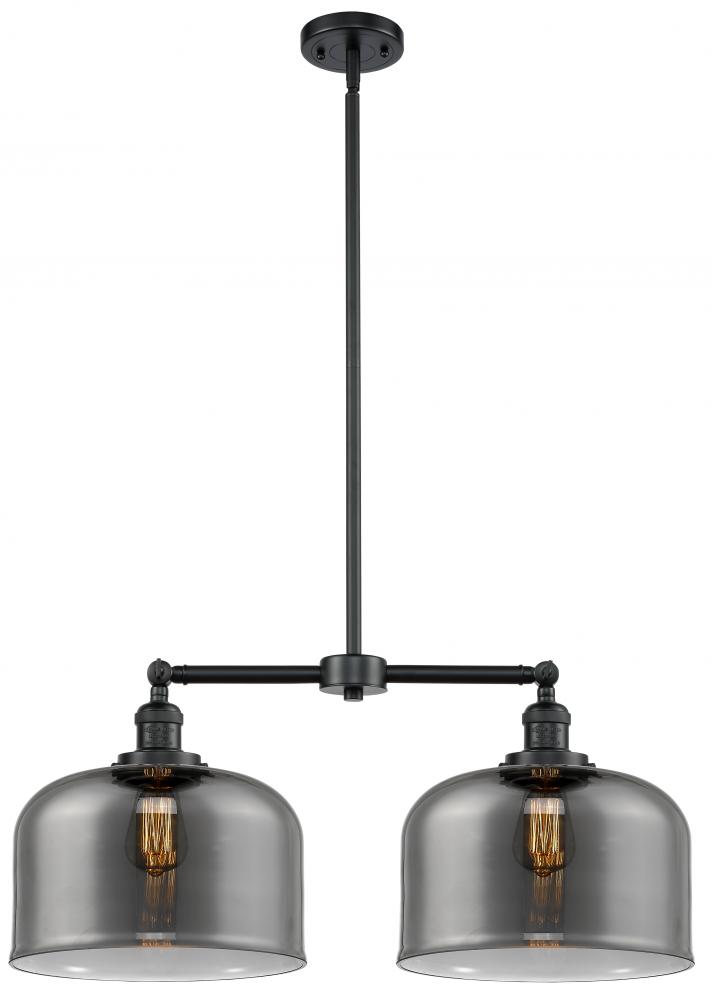 Bell - 2 Light - 21 inch - Oil Rubbed Bronze - Stem Hung - Adjustable Island Light