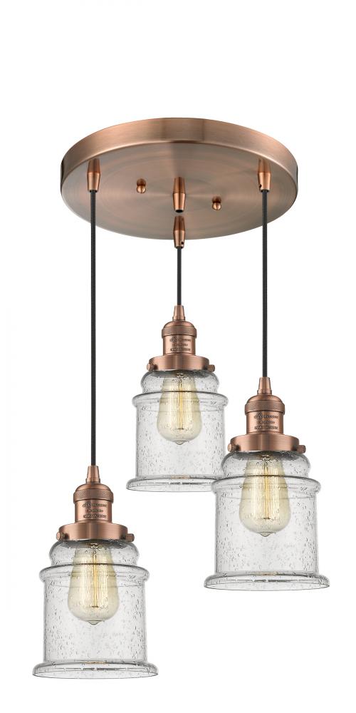 Canton 3 Light Multi-Pendant