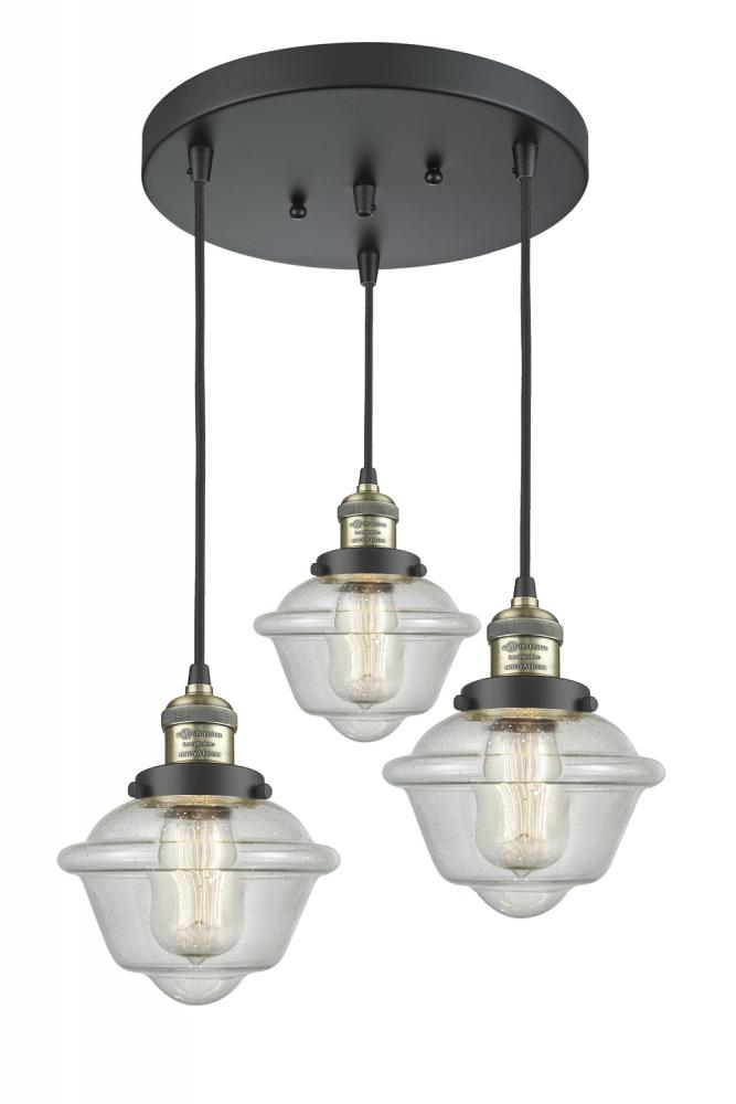 Small Oxford 3 Light Multi-Pendant