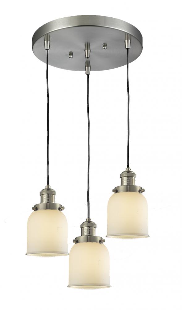 Small Bell 3 Light Multi-Pendant