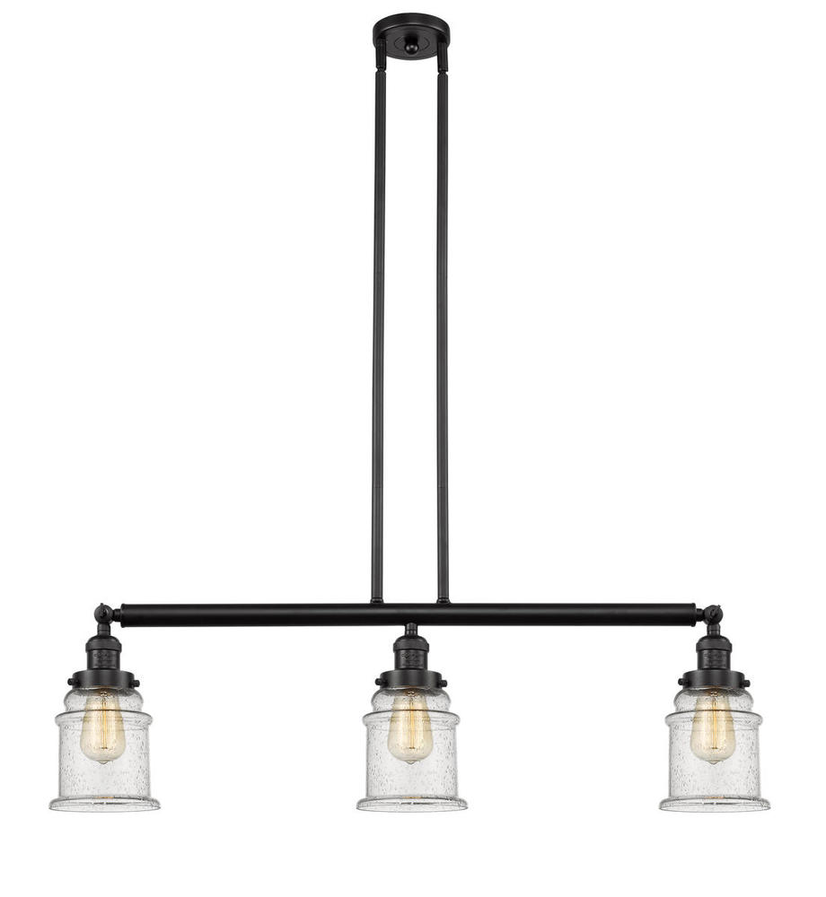 Canton - 3 Light - 39 inch - Oil Rubbed Bronze - Stem Hung - Adjustable Island Light