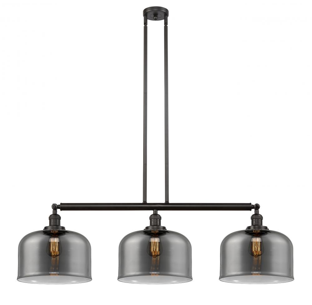 Bell - 3 Light - 42 inch - Oil Rubbed Bronze - Stem Hung - Adjustable Island Light