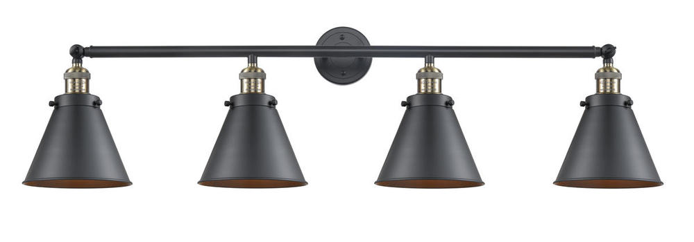 Appalachian - 4 Light - 44 inch - Black Antique Brass - Adjustable Bath Vanity Light