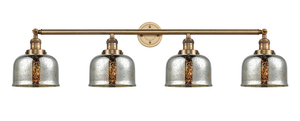 Bell - 4 Light - 45 inch - Brushed Brass - Adjustable Bath Vanity Light