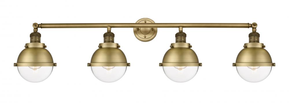 Hampden - 4 Light - 46 inch - Brushed Brass - Bath Vanity Light