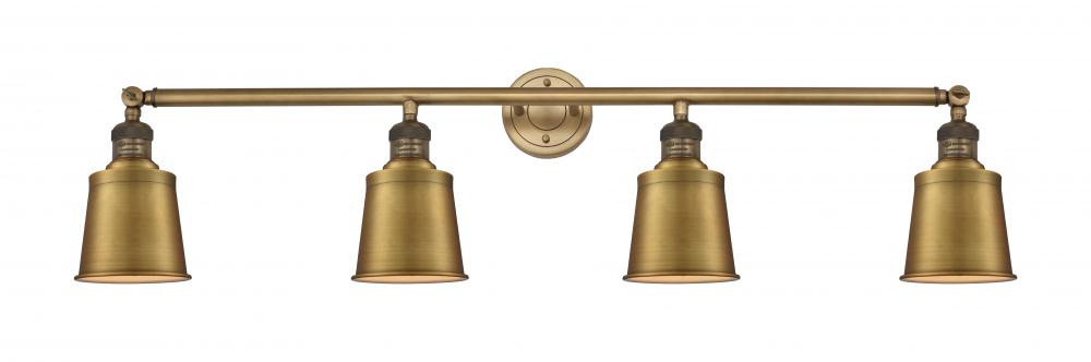 Addison - 4 Light - 42 inch - Brushed Brass - Adjustable Bath Vanity Light