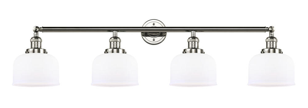 Bell - 4 Light - 44 inch - Polished Nickel - Bath Vanity Light