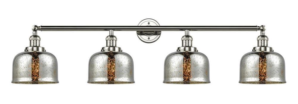 Bell - 4 Light - 45 inch - Polished Nickel - Adjustable Bath Vanity Light