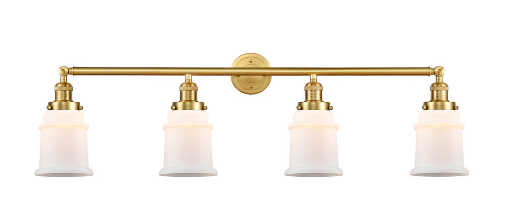 Canton - 4 Light - 42 inch - Satin Gold - Adjustable Bath Vanity Light