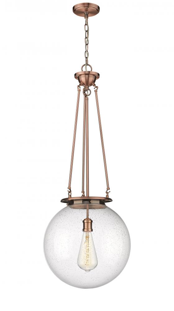 Beacon - 1 Light - 16 inch - Antique Copper - Chain Hung - Pendant